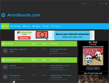 Tablet Screenshot of anonboards.com